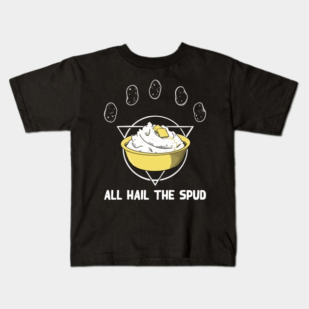 Mashed Potatoes Cult Kids T-Shirt by Geekasms